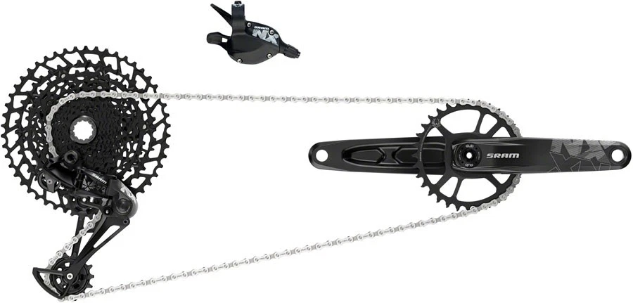 Grupo SRAM NX Eagle: 175 mm 32 dientes DUB Boost Crank, desviador trasero, 11-50 Foto 1 de 1