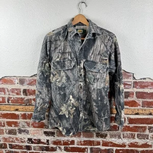 Camisa Cabela's De Colección Para Hombres Mediana Camuflada Franela Algodón EE. UU. Caza Años 90 Madera - Imagen 1 de 5