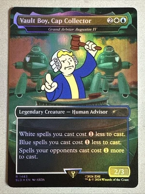 MTG / Vault Boy, Cap Collector / SLD / #1483 / RAINBOW FOIL / Rare / NM - Image 1 of 2