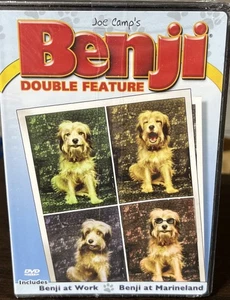 Joe Camp's Benji DVD 2005 Release, 3-Disc Set, 4 Film Collection - Foto 1 di 4