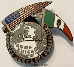 ITALO BALBO CROCIERA AEREA DEL DECENNALE A.XI 1933 DIST. ROMA CHICAGO NEW YORK - Picture 1 of 6