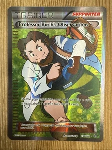 Professor Birch's Observations - 159/160 - Pokemon Primal Clash Rare Card NM - Picture 1 of 2