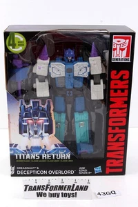 Overlord Dreadnaut con caja Leader Generations - Titans Return Transformers - Imagen 1 de 3