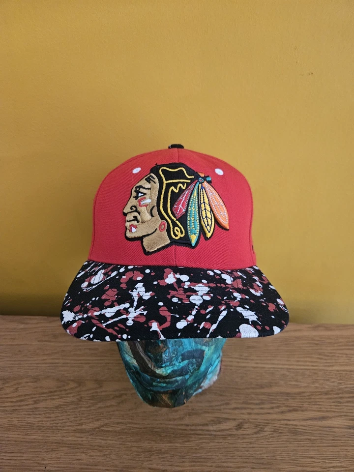 Zephyr Chicago Blackhawks Native NHL Cap #325 - Image 1 of 4