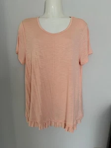 Beautiful Style & Co.Top in lovely Peach Color - Picture 1 of 3