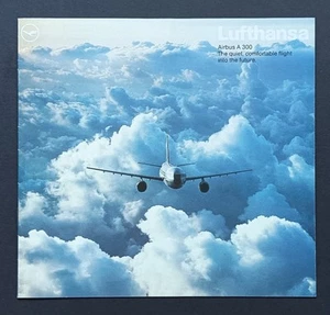 LUFTHANSA INTRODUCTION PROMO BROCHURE AIRBUS A300 IN ENGLISH 1981 - Picture 1 of 7