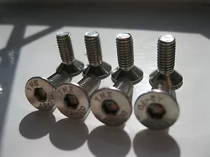 m8 x 16mm long front rear brake disc retaining screws x 8 free post - Picture 1 of 1