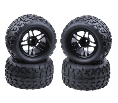 RC 1/10 Monstertruck Räder Reifen Set für Traxxas Stampede Skully Grave - Bild 1 von 4