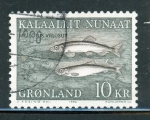GREENLAND 139 SG168 Used 1986 10k Capelin CV$5 - Picture 1 of 1