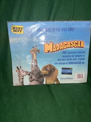 MADAGASCAR - DreamWorks - 2005 - LITOGRAFÍA - PROMOCIÓN COLECCIONABLE MEJOR COMPRA - Foto 1 de 2