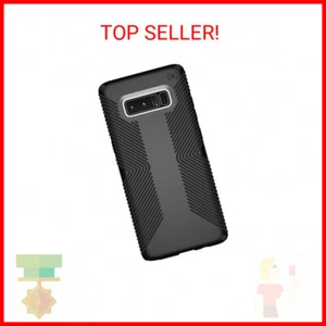 Speck Products Presidio Grip Cell Phone Case for Samsung Galaxy Note8 - Black/Bl - Picture 1 of 2