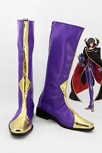Code Geass zero Lelouch Vi Britannia Cosplay Schuhe Kostüm Shoes Costume Stiefel - Bild 1 von 3