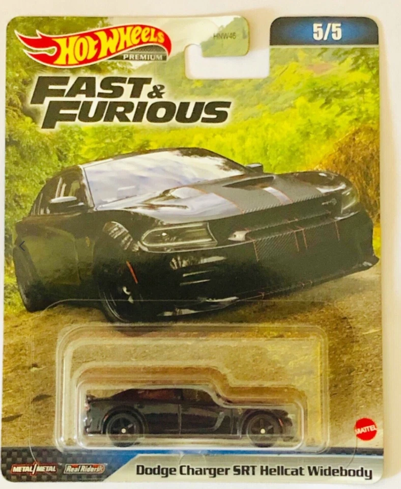 HOT WHEELS 2023 FAST & FURIOUS PREMIUM SERIES DODGE CHARGER SRT HELLCAT WIDEBODY - Immagine 1 di 1