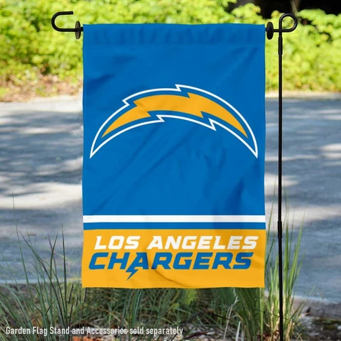 LA Chargers Wordmark Official Garden Yard Banner Flag Cover
