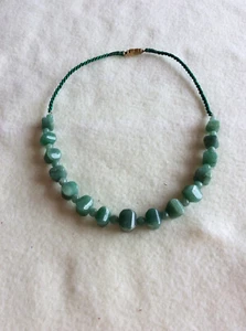 Aventurin Würfel+Perlen mit Kordel - Bild 1 von 3