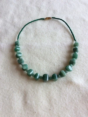 Aventurin Würfel+Perlen mit Kordel - Bild 1 von 3