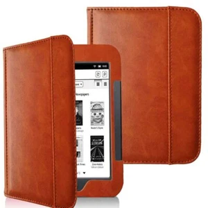 Anti-fall Folio Cover for Barnes Noble Nook 1/2/3 (BNRV 300/350/500) - Picture 1 of 16