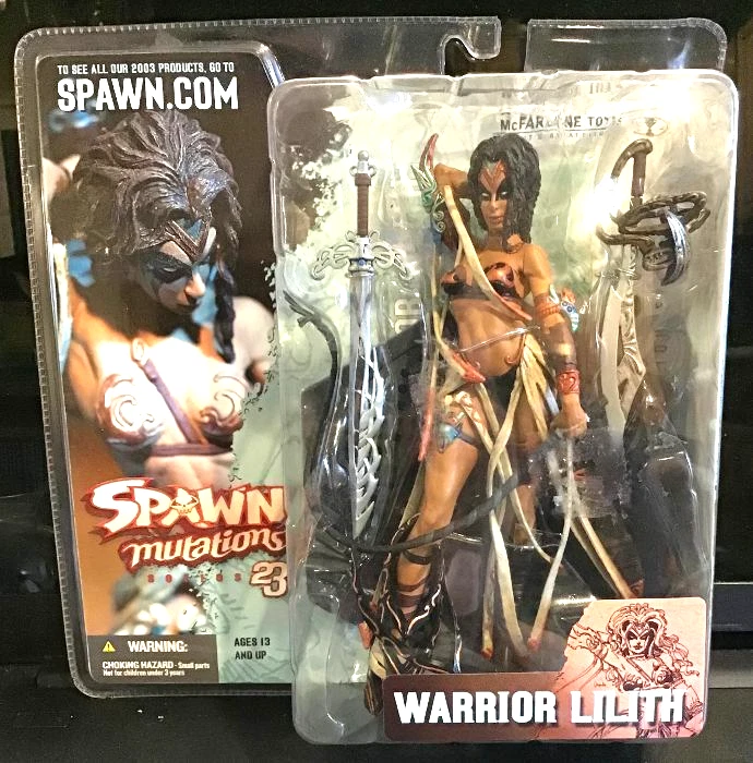 Spawn Mutations Series 23 Warrior Lilith Action Figure 2003 McFarlane Toys #0229