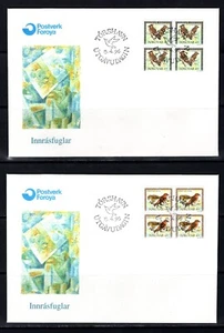 Faroe island 1996 Birds FDC set - Picture 1 of 1