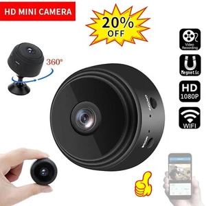 1080P Wireless WiFi CCTV Indoor/Outdoor HD MINI IP Camera Home Security Cam-'UK' - Picture 1 of 10