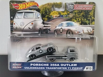 HOT WHEELS TEAM TRANSPORT PORSCHE 356 OUTLAW - Immagine 1 di 4