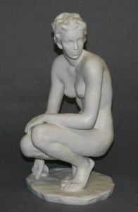 32447 / Hockende, nach einem Entwurf von Fritz Klimsch (1870 - 1960). Rosenthal - Bild 1 von 5