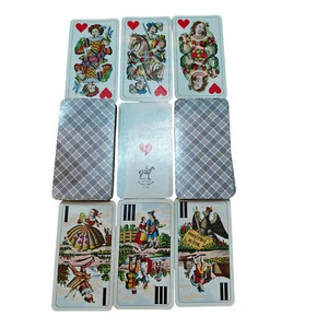 Vintage Antique Card Game Fred Piantnik Vienna 54 Cards - Picture 1 of 4