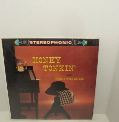 HONKY TONKIN' w/Eddie (Piano) Miller, Stereophonic Sound, Vinyl LP Album PST-617 - Image 1 of 4