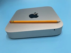 Apple Mac Mini A1347 (2014) 1.4GHz Intel Core i5 (Crack Logo) macOS Sequoia #15 - Photo 1/8
