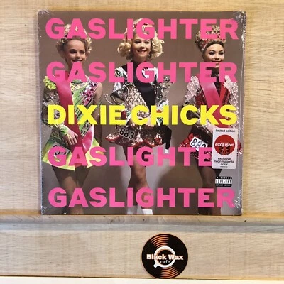Dixi Chicks - Gaslighter New Vinyl (NM) Sealed Neon Magenta Target LE - Image 1 of 2