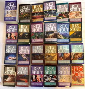 Nero Wolfe Rex Stout - CHOOSE YOUR TITLE ! Good/VGood Condition PB '90's ed #12A - Imagen 1 de 4