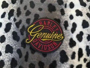 PARCHE BORDADO TERMO-ADHESIVO GENUINE HARLEY DAVIDSON PATCH TOPPA - Imagen 1 de 2