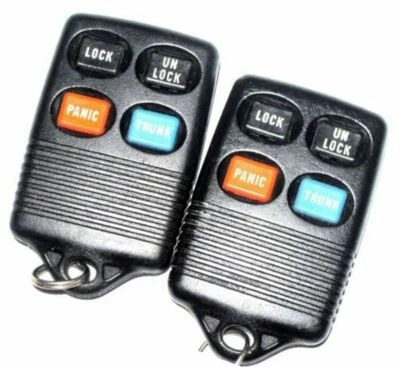 LOTE 2; mando a distancia sin llave Ford Thunderbird coche clicker control llavero 1993-1997 Foto 1 de 4