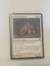 4x Yoked Plowbeast MTG Shards of Alara NM Magic Regular