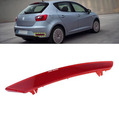 Rear Right Bumper Reflector Cover Lens For 2012-17 Seat Ibiza IV 6J Hatch 5 Door - Image 1 of 4