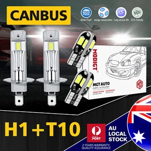 H1 LED Headlight Globes High Beam Bulbs Kit For Jaguar S Type 1999-2004 CANBUS - Picture 1 of 16