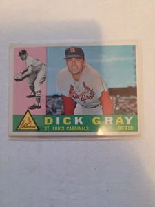 1960 TOPPS DICK GRAY #24 EX/MT COMBINED SHIPPING - Picture 1 of 2