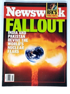 NEWSWEEK , Features FALLOUT , India & Pakistan Revive Nuclear Fears , June 1998 - Picture 1 of 10