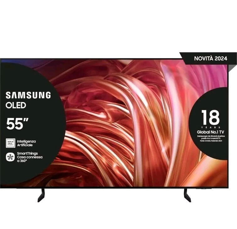 Samsung Tv 55" ( OLED ) Tizen SERIE 8 Black QE55S85DAEXZT