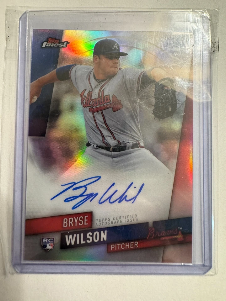 K193,045 - 2019 Finest Autographs #FABW Bryse Wilson Auto - Image 1 of 1