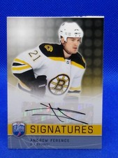 2008-09 Upper Deck Be a Player Signatures Andrew Ference #S-AF Auto