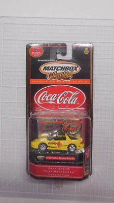 Matchbox Coke Coca Cola Collection 1996 Pontiac Firebird Ram Air WS6 Diecast - Image 1 of 4