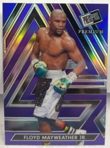 Floyd Mayweather Jr. 2024 Leaf Press Pass Premium NSCC National PURPLE #'d 1/4 - Picture 1 of 2