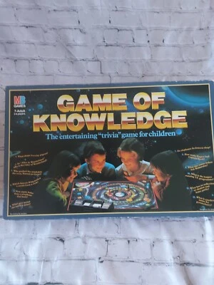 Game of Knowledge - 1984 Vintage Board Game - MB Games - 100% Complete - Image 1 of 3