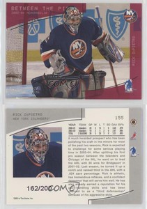 2003-04 ITG Be A Player Memorabilia Ruby /200 Rick DiPietro #155