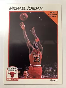 Tarjeta Michael Jordan 1991-1992 HOOPS #5 (329) - Imagen 1 de 2