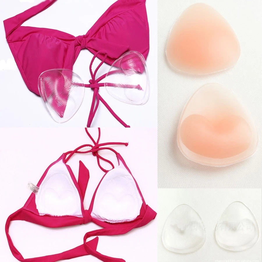 Sexy Silicone Invisible Chest Pad Swimsuit Pad-Soft Comfortable 2 Colors - Image 1 of 1