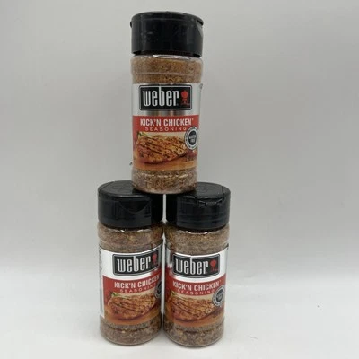 Weber Kick'n Chicken Seasoning 2.5 oz 3 Pack - Image 1 of 4