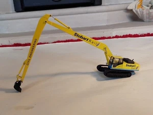 Rare! Atlas 4 664 101 1:76 Stobart KOMATSU PC340 Hydraulic Excavator - Picture 1 of 12