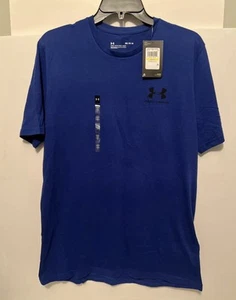 NWT Under Armour T-Shirt Men's Medium Blue Sportstyle Left Chest New - Bild 1 von 3